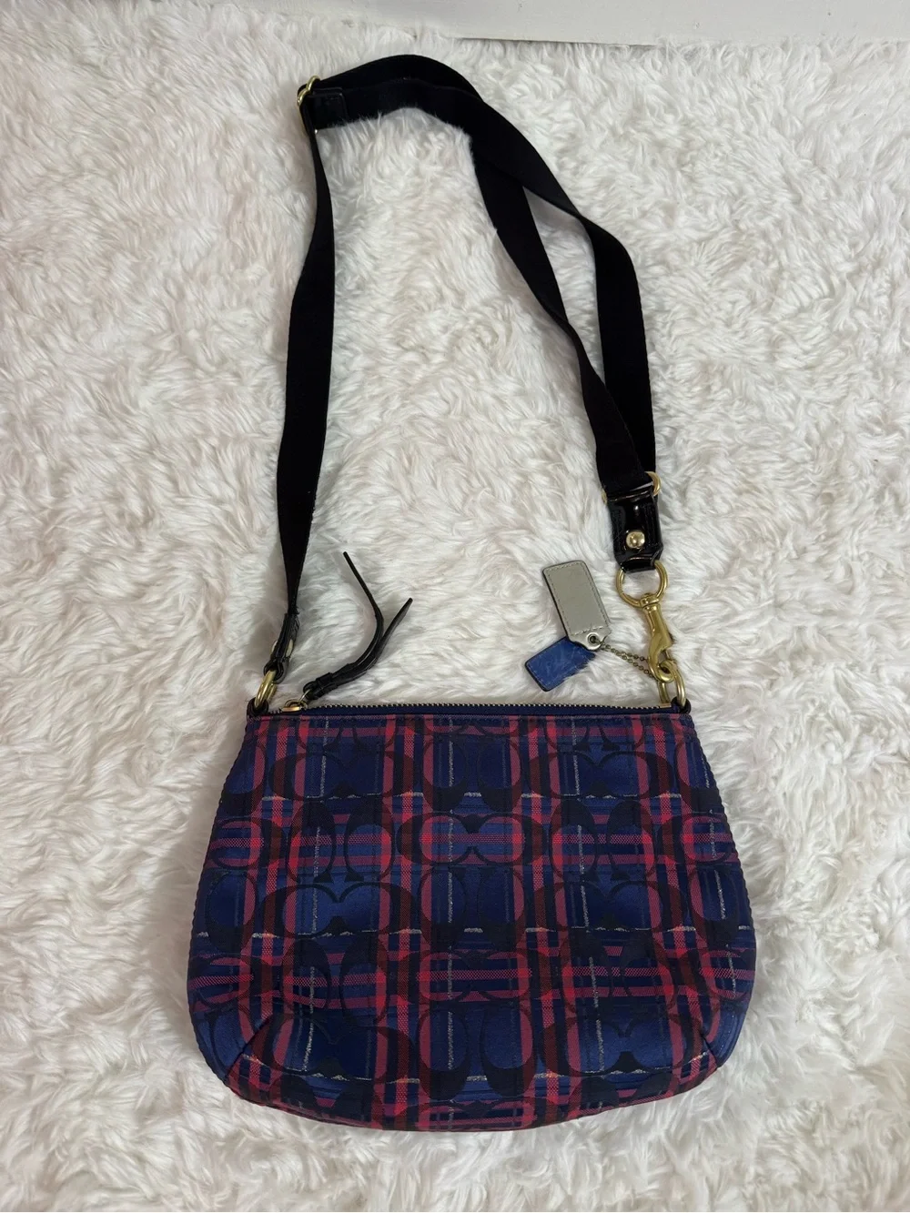 Coach navy pink